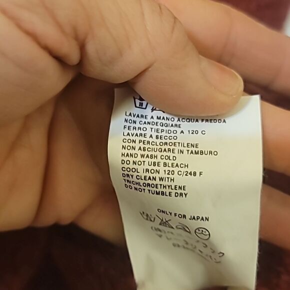 Marella made I. Italy vneck sweater size large - Picture 7 of 8